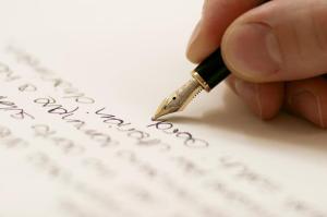 writing-with-a-pen